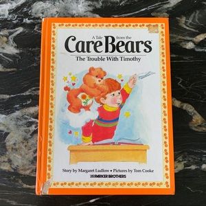 ✨Vintage✨Care Bears 1983 TROUBLE WITH TIMOTHY Book